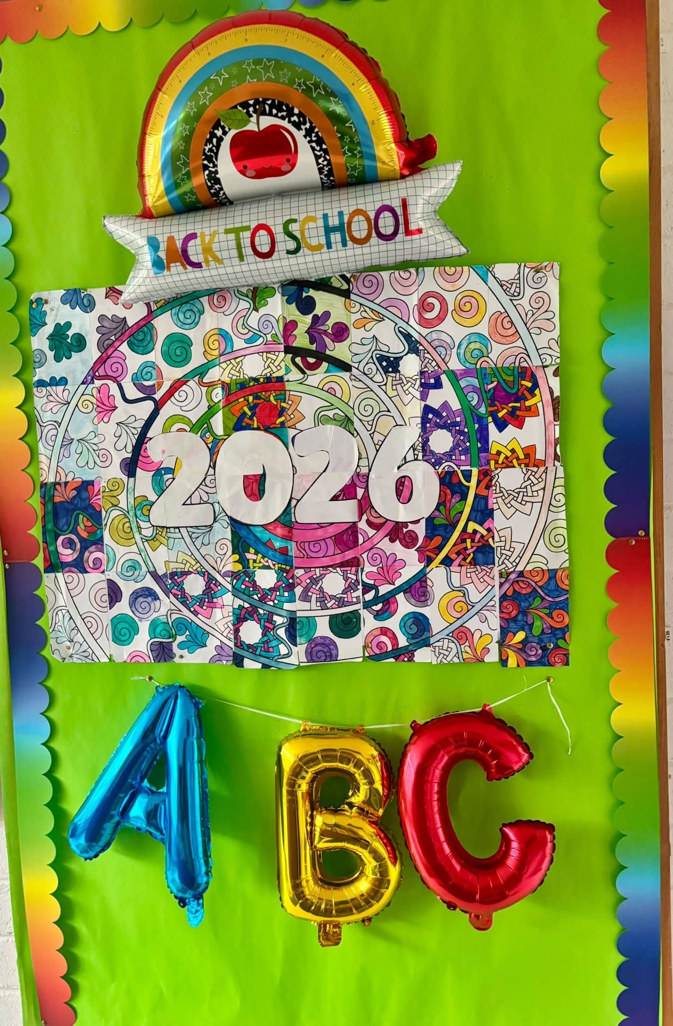 Back to School 2026 classroom display